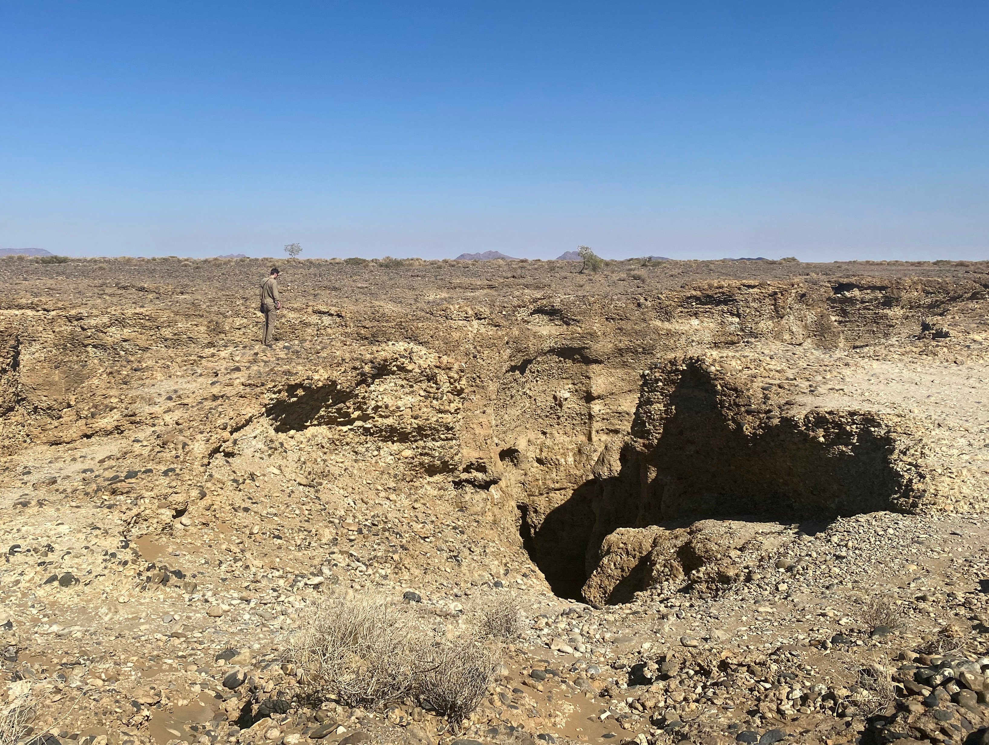 Sesriem Canyon from the top, Namibia
